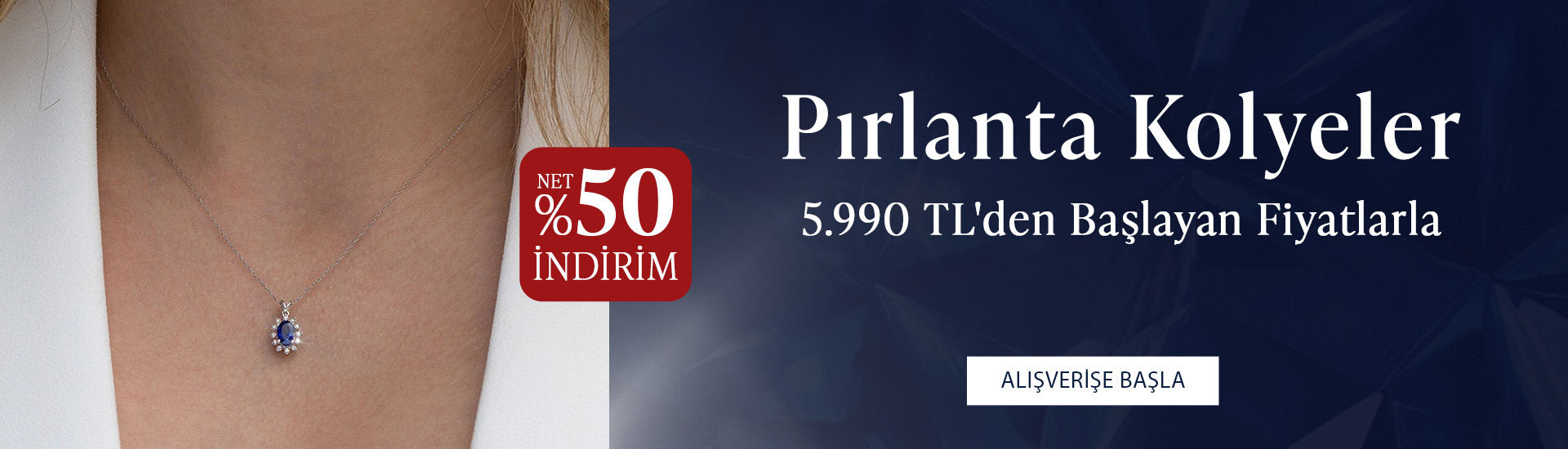 Pırlanta mücevher alışverişinizde ilk üyeliğe özel 1.000 TL hediye indirim çeki! Yüzük, kolye, küpe, bilekliklerde Blue Diamond ayrıcalığını keşfedin.                                                            