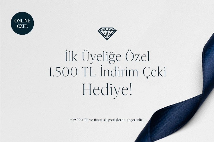 İlk Üyeliğe Özel Çek
