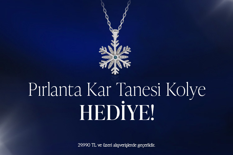 Pırlanta Kuzey Yıldızı Kolye hediye