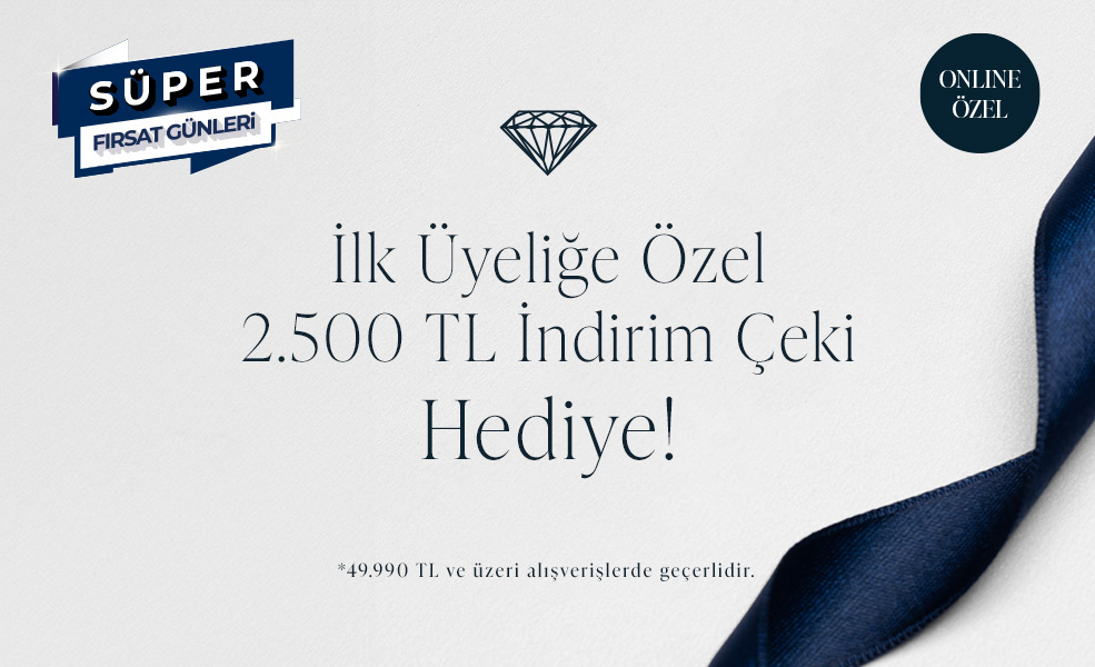 İlk Üyeliğe Özel Çek