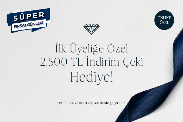 İlk Üyeliğe Özel Çek