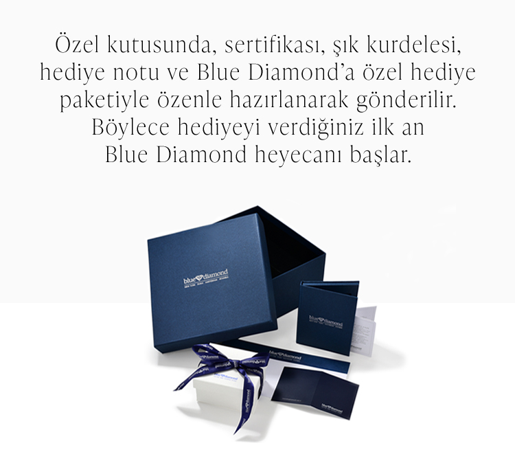 Blue Diamond - Özel Sertifikalı Pırlanta Yüzükler