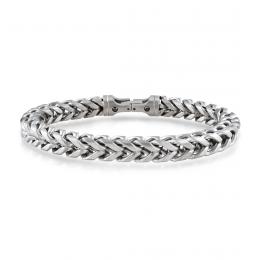 0,25 Karat Siyah Pırlantalı Erkek Bileklik