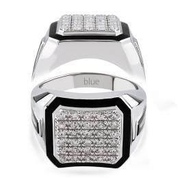 0,48 Karat Pırlantalı Erkek Yüzüğü