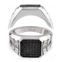 0,56 Karat Pırlantalı Erkek Yüzüğü