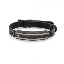 0,05 Karat Pırlantalı Erkek Bileklik