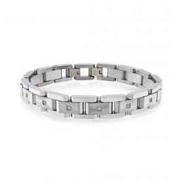 0,26 Karat Pırlantalı Erkek Bileklik