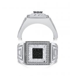 0,30 Karat Pırlantalı Erkek Yüzüğü