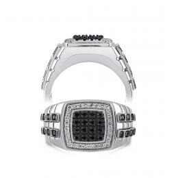 0,59 Karat Pırlantalı Erkek Yüzüğü