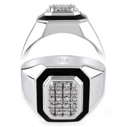 0,36 Karat Pırlantalı Erkek Yüzüğü