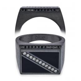 0,27 Karat Pırlantalı Erkek Yüzüğü