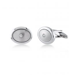 0,13 Karat Pırlantalı Erkek Kol Düğmesi