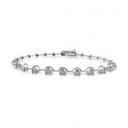 0,30 Karat Pırlanta Su Yolu Bileklik