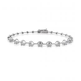 0,20 Karat Pırlanta Su Yolu Bileklik