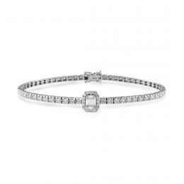 1,26 Karat Pırlanta Su Yolu Bileklik