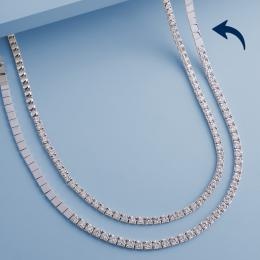 7,00 Karat Pırlanta Su Yolu Gerdanlık