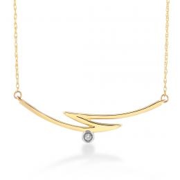 Pırlanta Şans Kolyesi