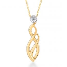 Pırlanta Şans Kolyesi