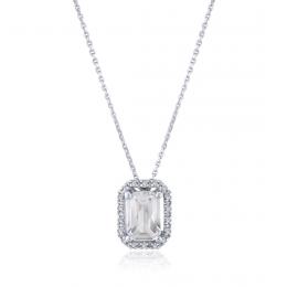 Pırlanta Topaz Kolye