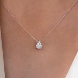 0,12 Karat Pırlanta Tasarım Kolye