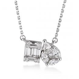 0,60 Karat Pırlanta Tasarım Kolye