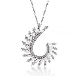 0,43 Karat Pırlanta Tasarım Kolye