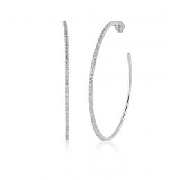 1,50 Karat Pırlanta Halka Küpe