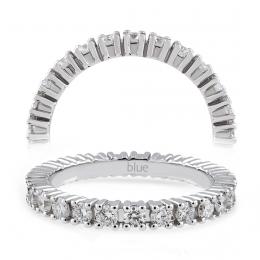 1,00 Karat Pırlanta Tamtur Yüzük