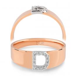 0,08 Karat D Harfi Pırlanta Yüzük