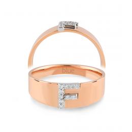 0,06 Karat F Harfi Pırlanta Yüzük