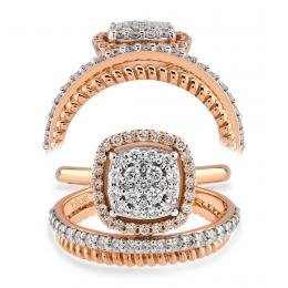 0,61 Karat Özel Tasarım Pırlanta Yüzük