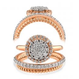 0,66 Karat Özel Tasarım Pırlanta Yüzük