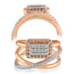 0,54 Karat Özel Tasarım Pırlanta Yüzük