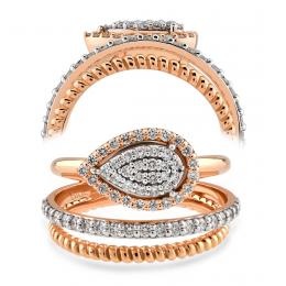 0,50 Karat Özel Tasarım Pırlanta Yüzük