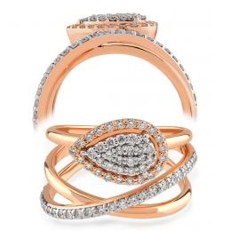 0,48 Karat Özel Tasarım Pırlanta Yüzük