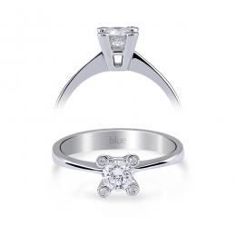 0,32 Karat Pırlanta Tektaş Yüzük