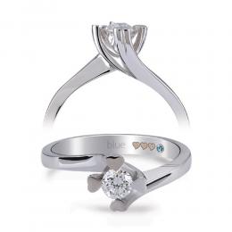 0,23 Karat Pırlanta Tektaş Yüzük