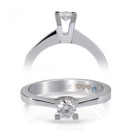 0,16 Karat Pırlanta Tektaş Yüzük