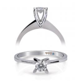 0,19 Karat Pırlanta Tektaş Yüzük