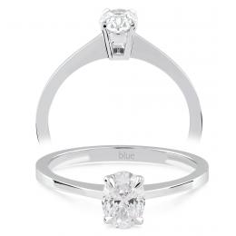 0,50 Karat Oval Pırlanta Tektaş Yüzük