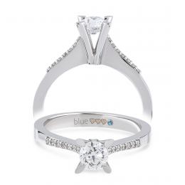 0,67 Karat Pırlanta Tektaş Yüzük