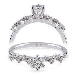 0,36 Karat Özel Tasarım Pırlanta Tektaş Yüzük