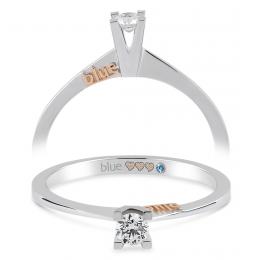 0,10 Karat Pırlanta Tektaş Yüzük