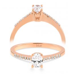 0,36 Karat Oval Pırlanta Tektaş Yüzük