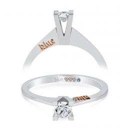 0,19 Karat Pırlanta Tektaş Yüzük