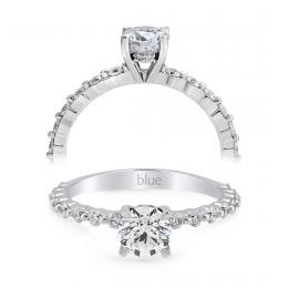 0,90 Karat Özel Tasarım Pırlanta Tektaş Yüzük