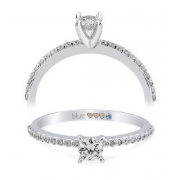 0,35 Karat Pırlanta Tektaş Yüzük