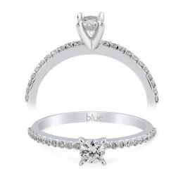 0,35 Karat Pırlanta Tektaş Yüzük